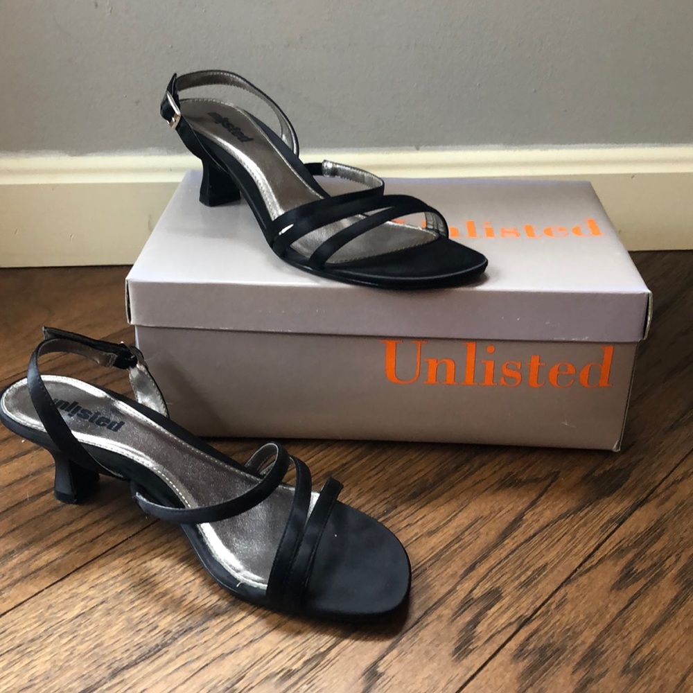 Unlisted Black Heels